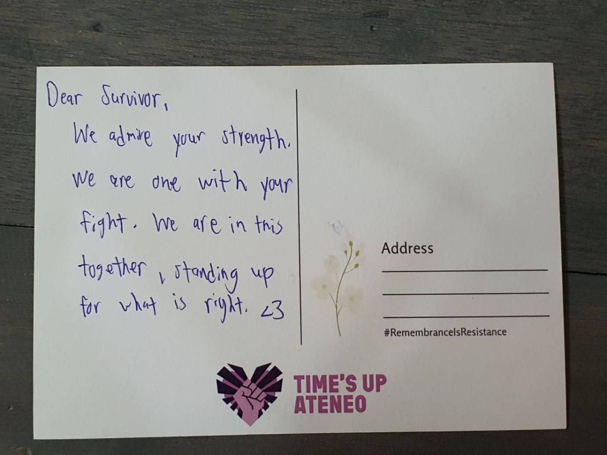 Postcards: Anonymous’ we admire your&nbsp;strength